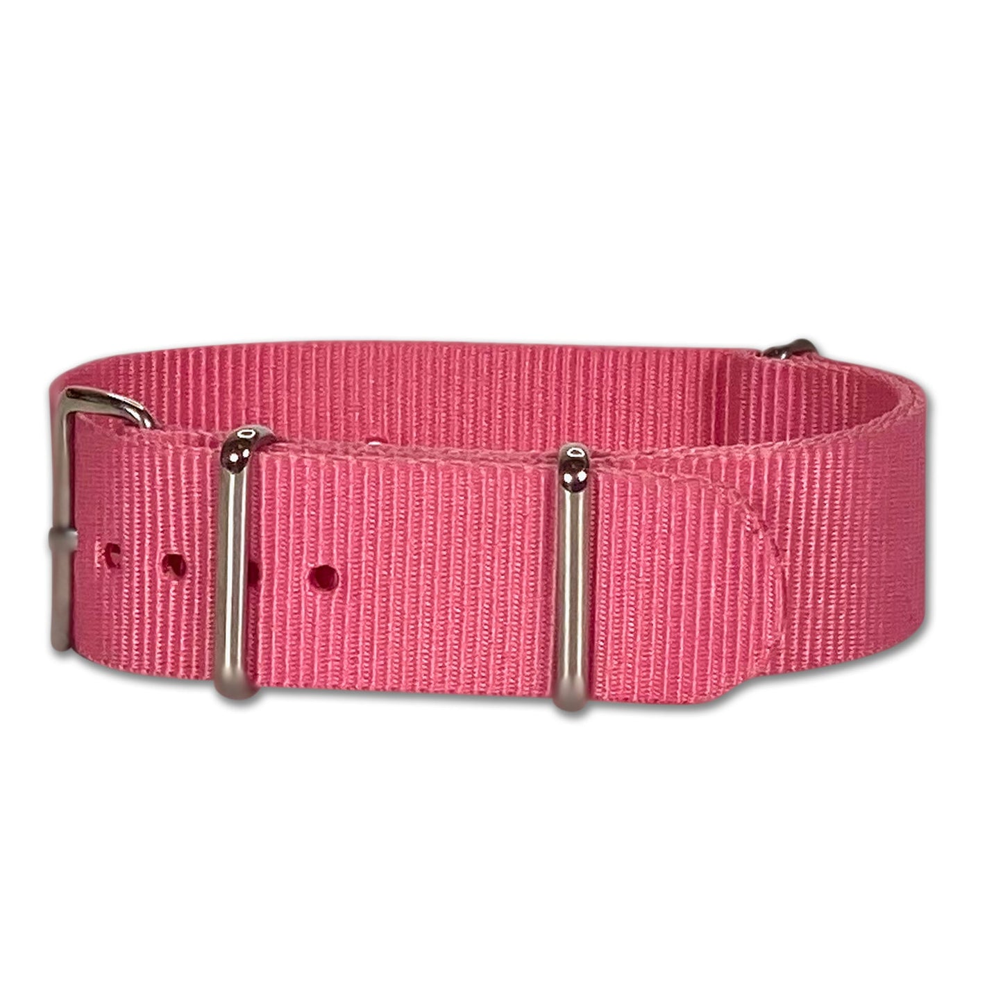 Spotlight Ballistic Nylon Watch Strap w/ Polished Hardware