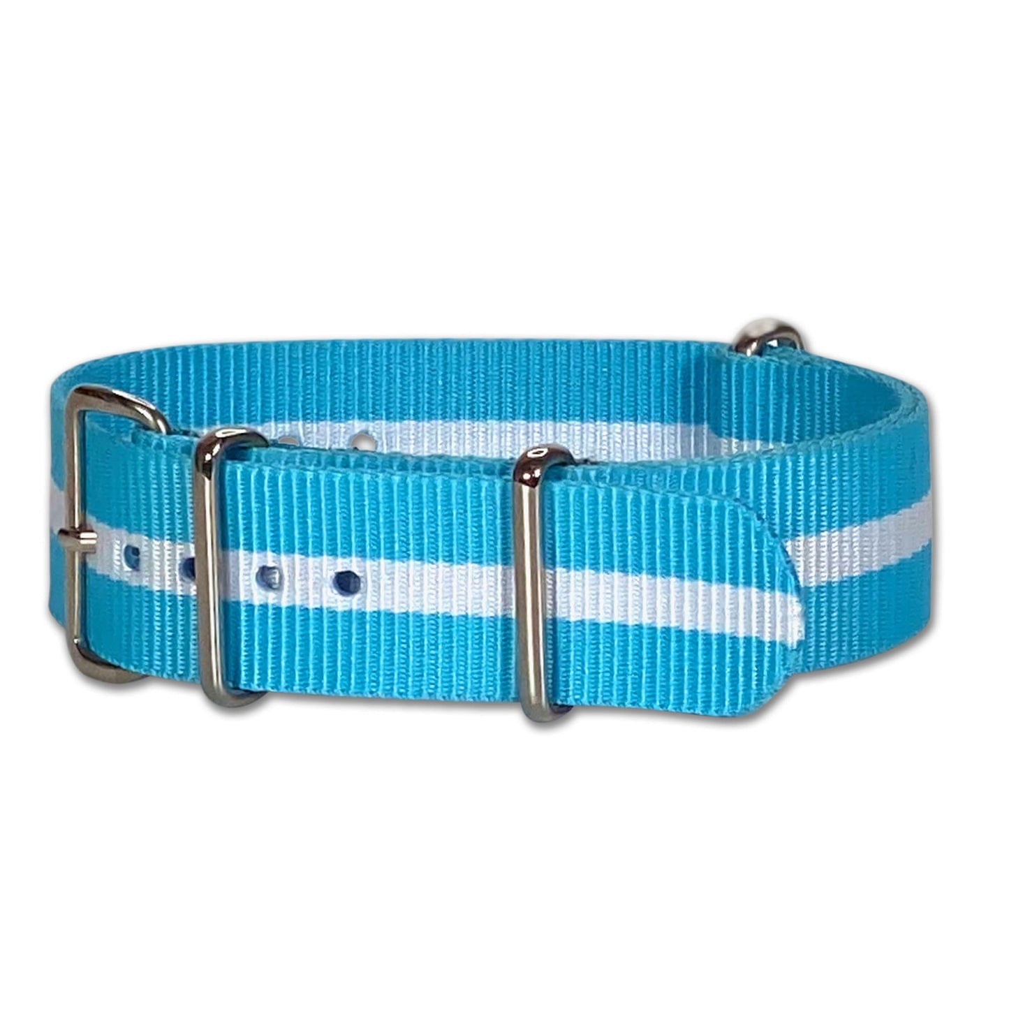 Fresh Air Ballistic Nylon Watch Strap w/ Polished Hardware