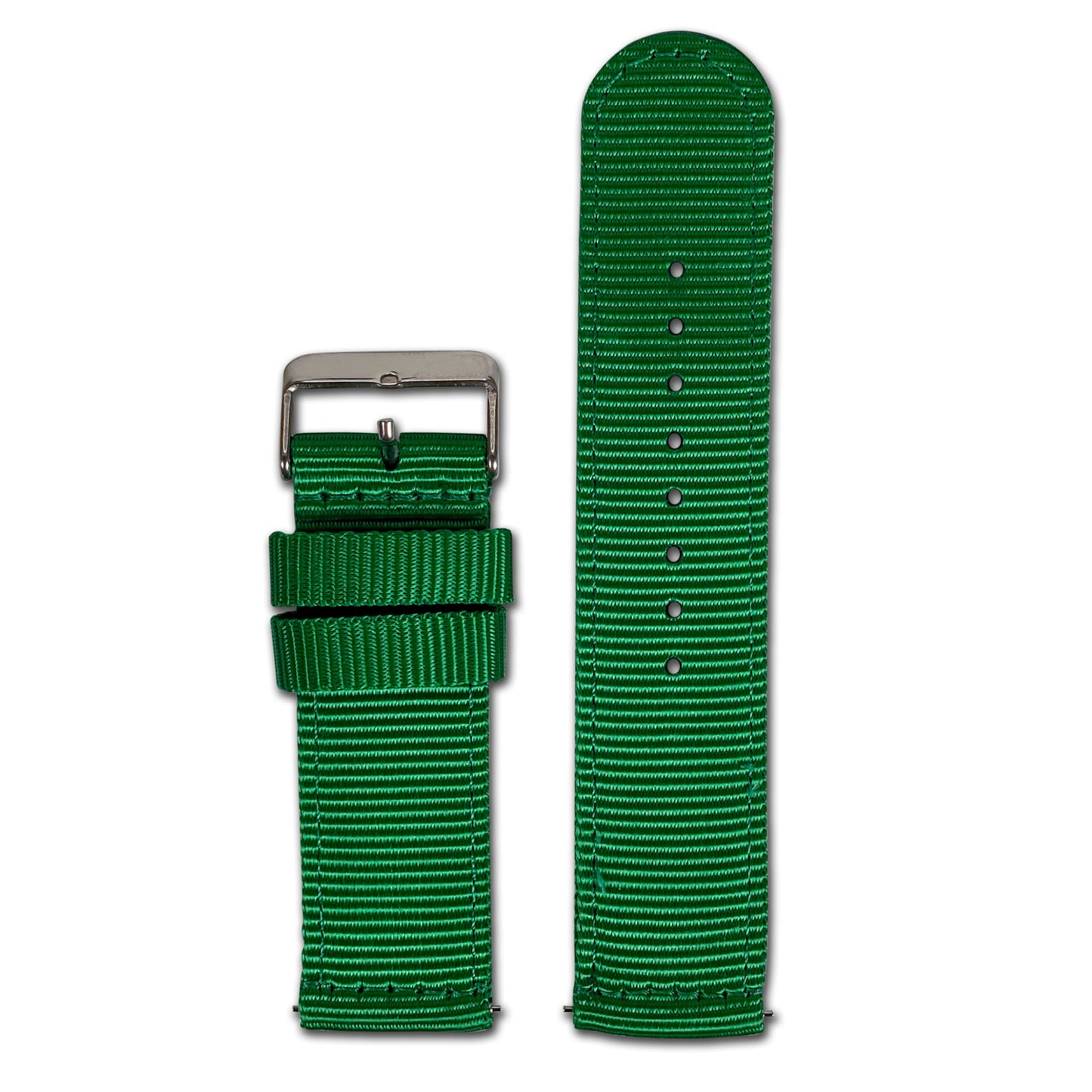 Quick Release Watch Band | Nylon | Two-Piece | Green