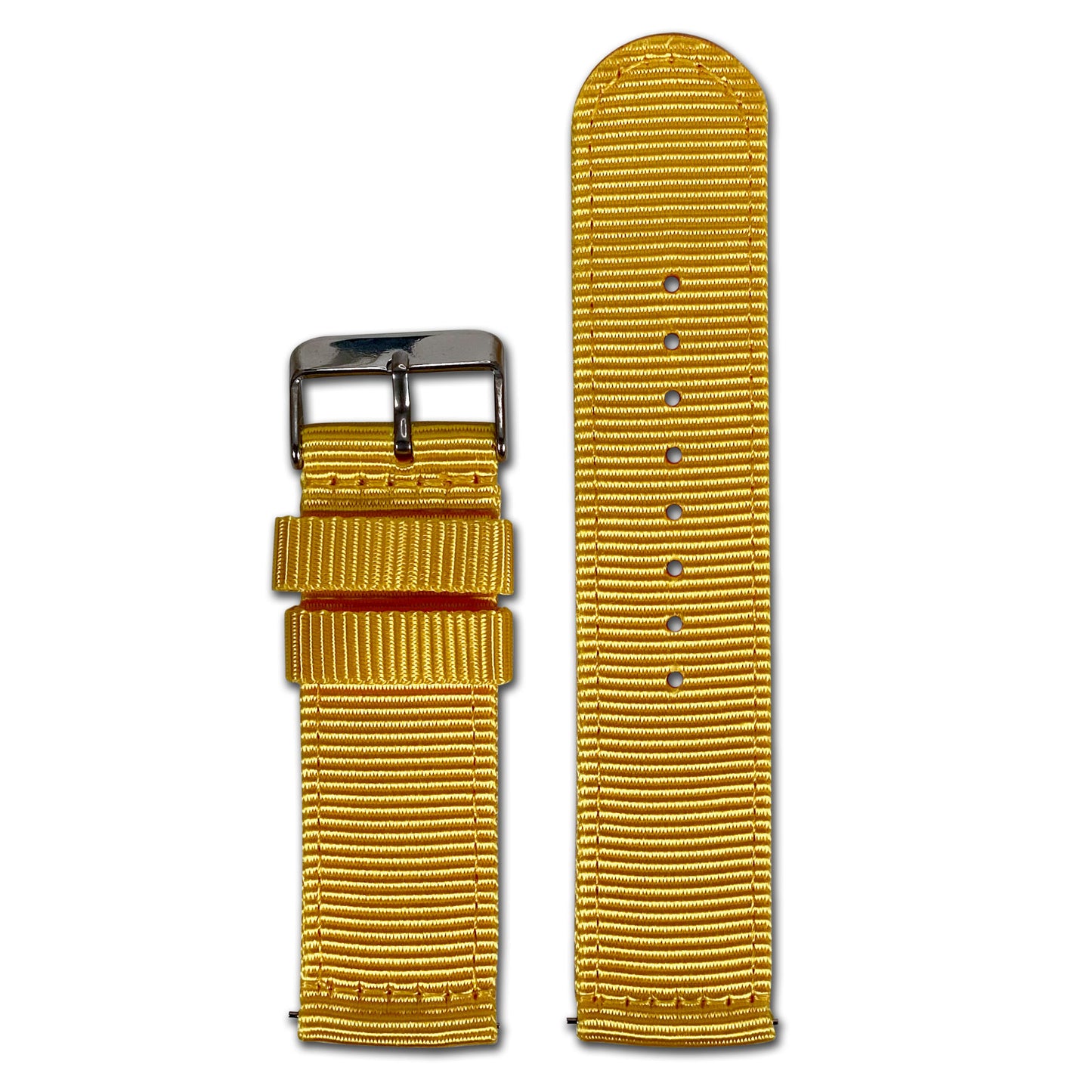 Quick Release Watch Band | Nylon | Two-Piece | Yellow