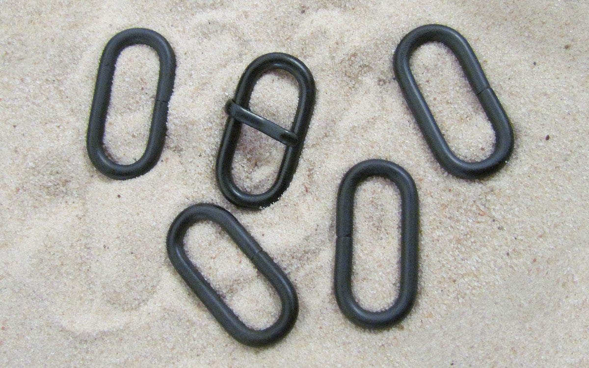 5-Ring PVD Finish Z5 Ballistic Nylon Hardware 20mm
