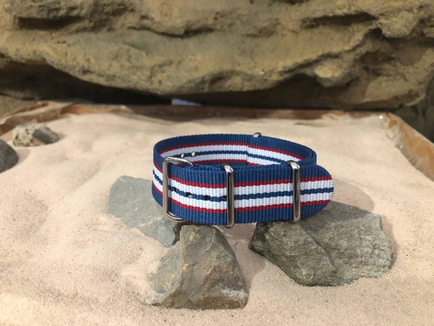 Lexington II Ballistic Nylon Watch Strap w/ Polished Hardware