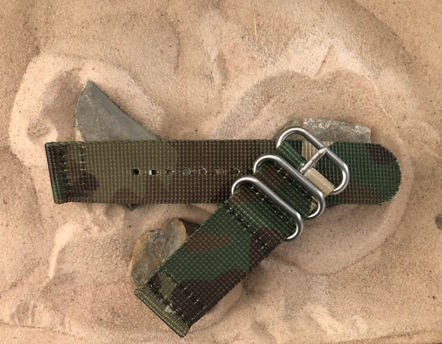 Col. Braddock Z3™ | Camouflage | Two-Piece | Nylon | Brushed Hardware