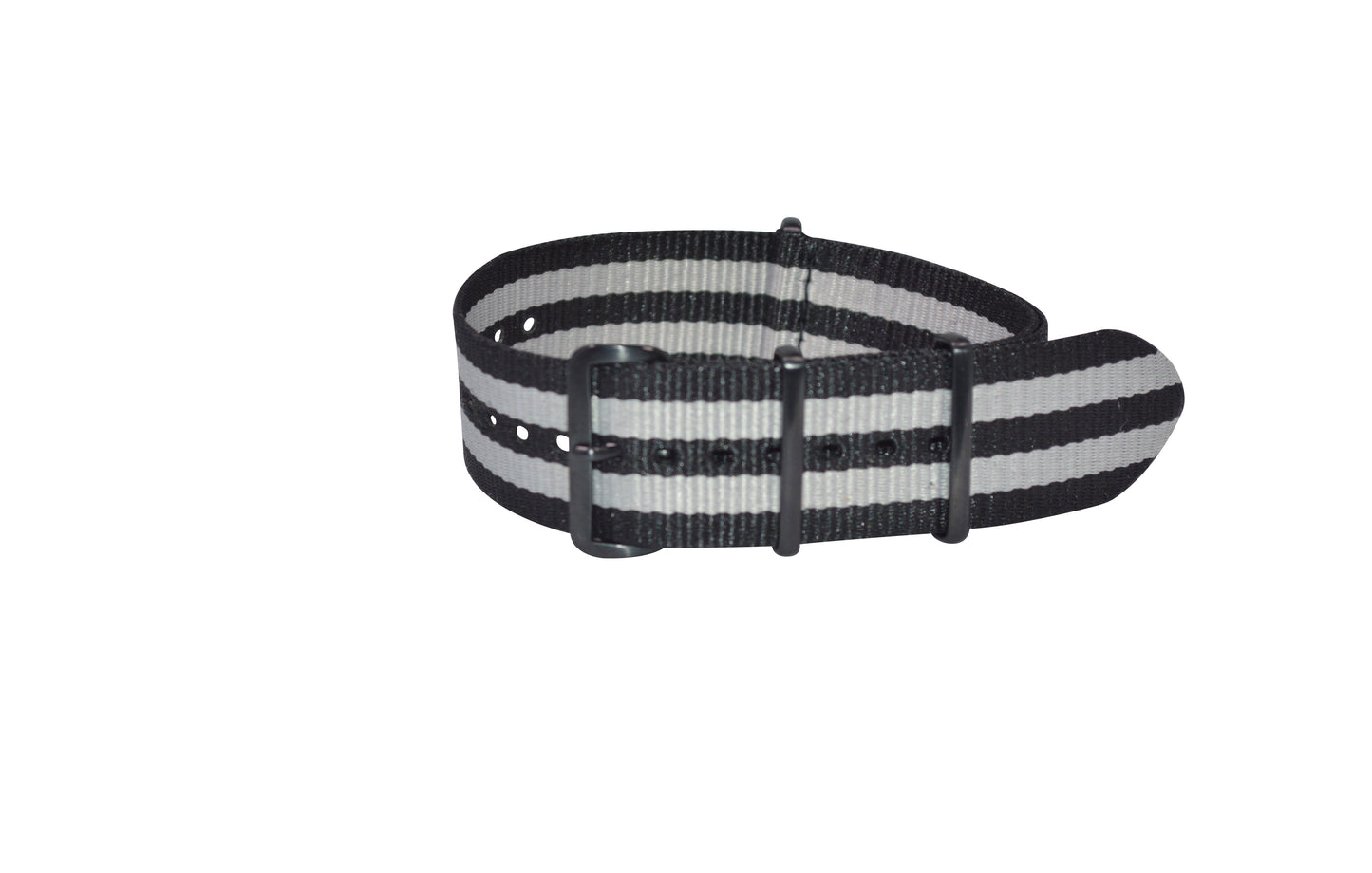 Classic Bond XL | Black & Gray | One-Piece | Nylon | PVD Hardware
