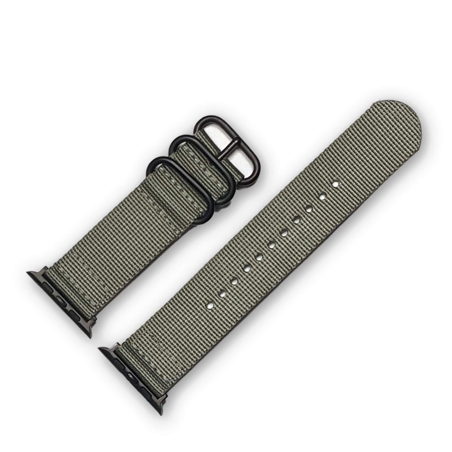 Destroyer Two Piece Ballistic Nylon Watch Band | Compatible with Apple Watch | PVD Hardware