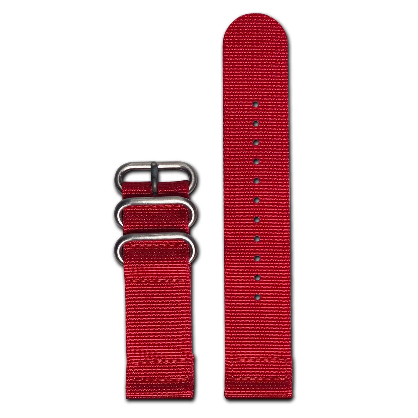 O-Negative Z3™ Two-Piece Ballistic Nylon Watch Strap w/ Brushed SS Hardware