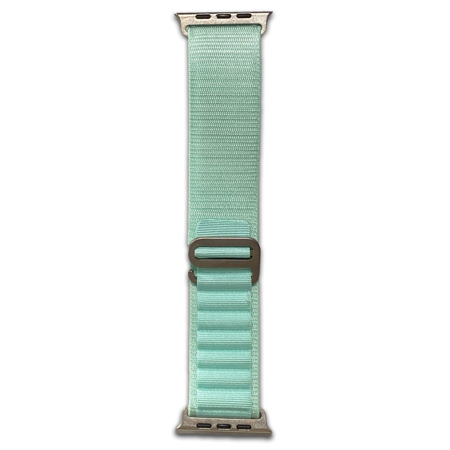 Light Green Alpine Loop Nylon Watch Band Compatible with Apple Watch