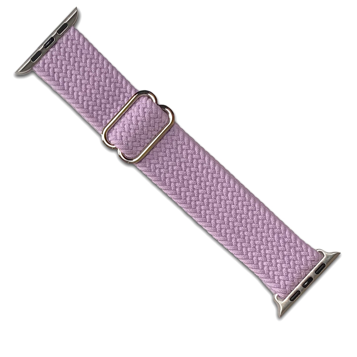 Lilac Braided Weave Nylon Watch Band Compatible with Apple Watch