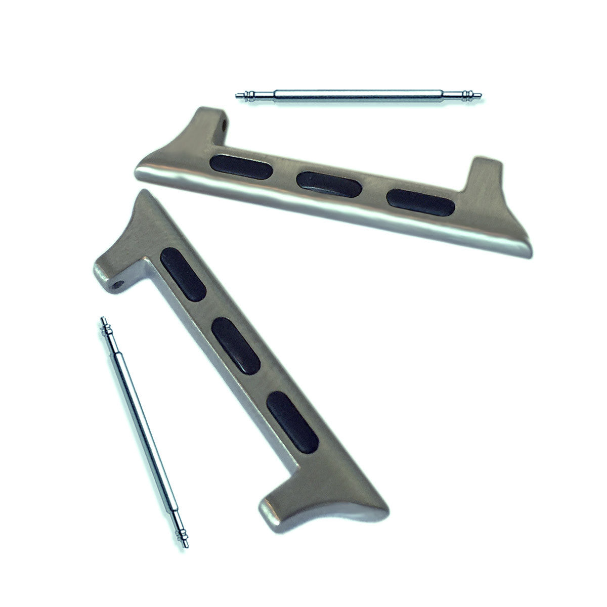 38mm Silver Aluminum Adapters for Apple Watch