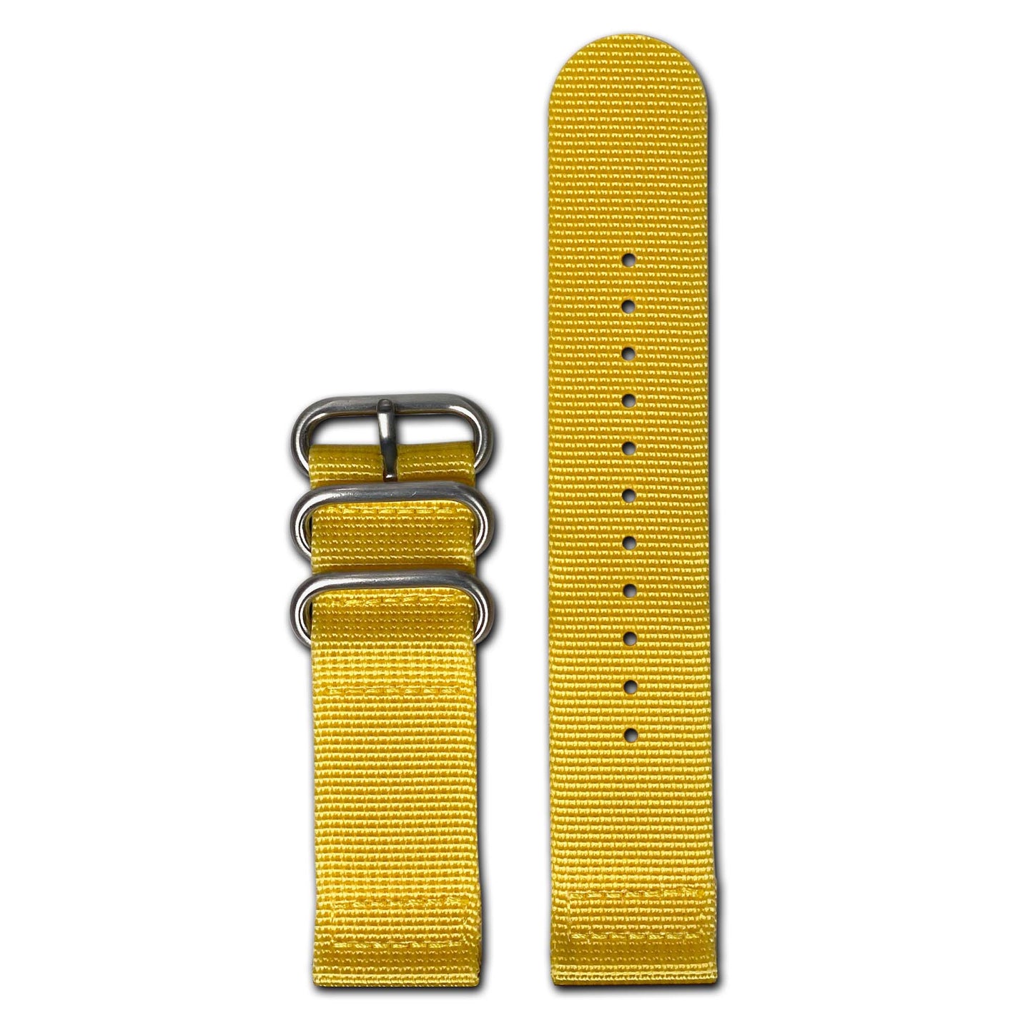 Sunburst Z3™ Two-Piece Ballistic Nylon Watch Strap w/ Brushed SS Hardware