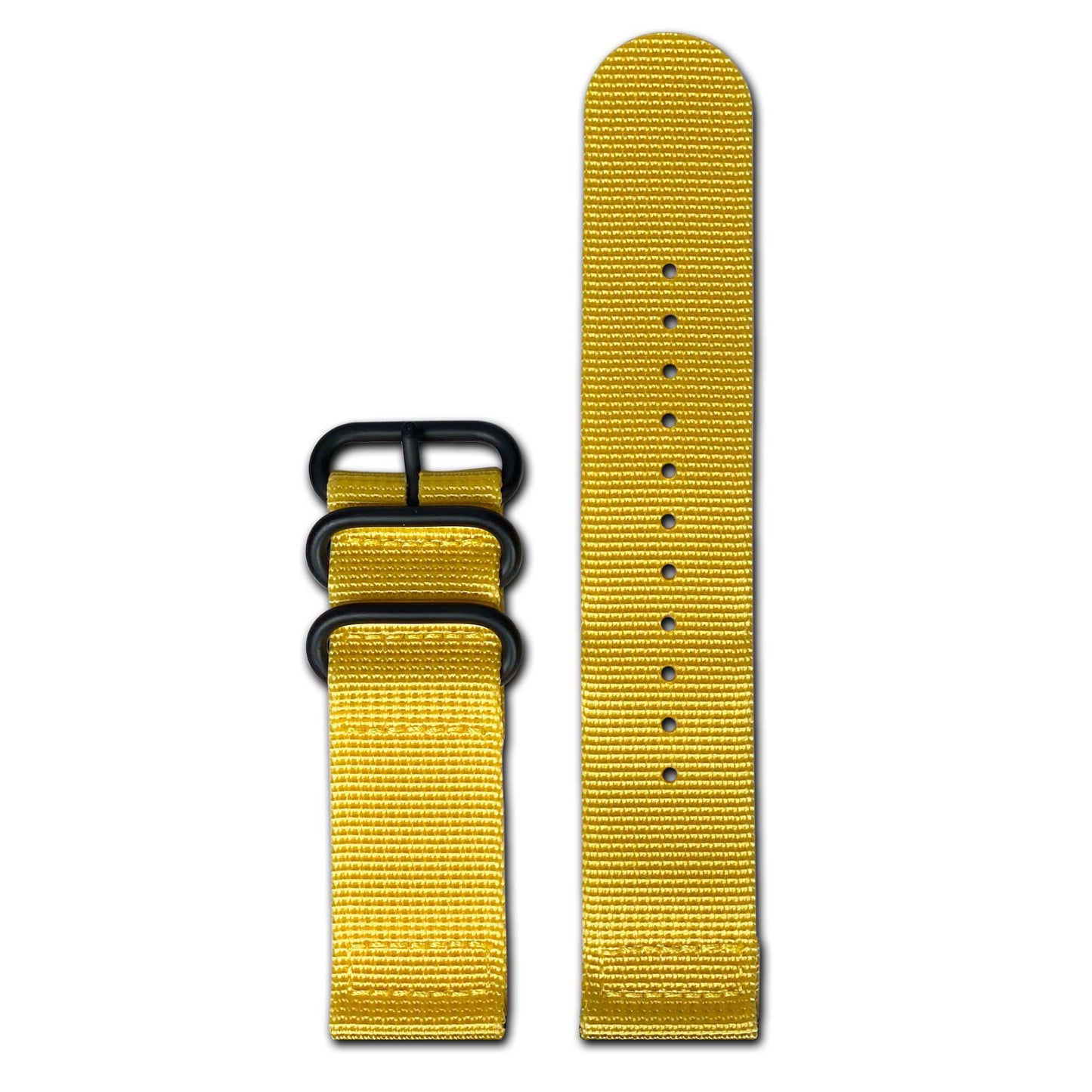 Sunburst Z3™ Two-Piece Ballistic Nylon Watch Strap w/ PVD Hardware