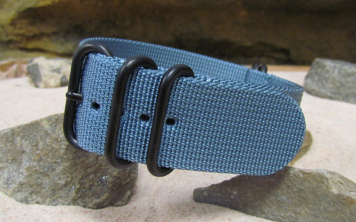Baltic XII Z5™ Ballistic Nylon Watch Strap w/ PVD Hardware 26mm