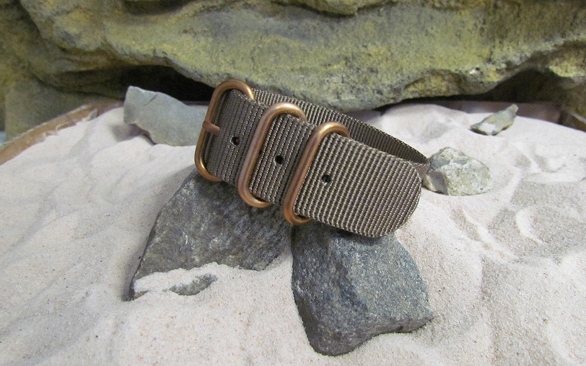 Berenger Z3™ | Light Brown | One-Piece | Nylon | Bronze Hardware