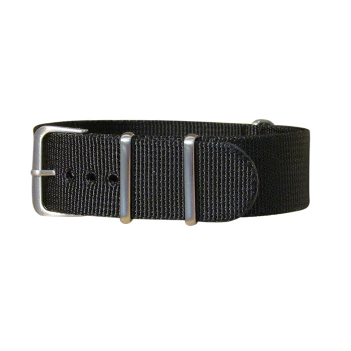 Black-Ops XII Ballistic Nylon Watch Strap w/ Brushed Hardware
