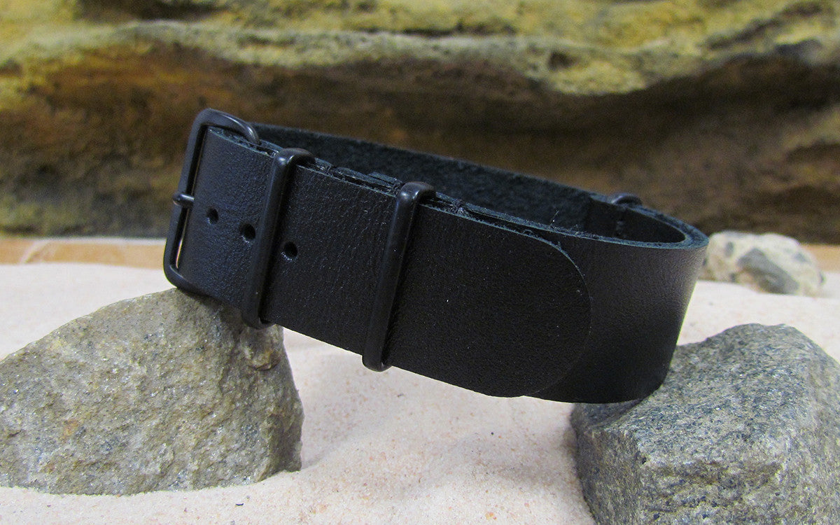 Black-Ops | One-Piece | Leather | PVD Hardware