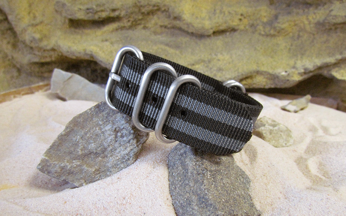 Black-Ops II Z5™ | Black & Gray | One-Piece | Nylon | Brushed Hardware