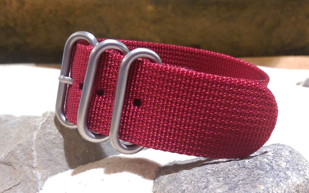 Burgundy Z3™ | One-Piece | Nylon | Brushed Hardware