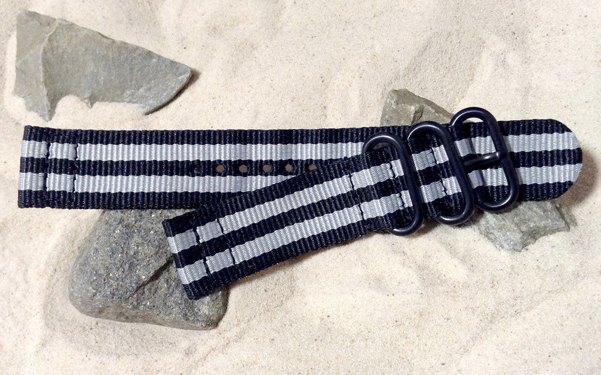 Classic Bond Z3™ | Black & Gray | Two-Piece | Nylon | PVD Hardware