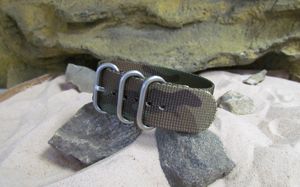 Col. Braddock Z3™ | Camouflage | One-Piece | Nylon | Brushed Hardware