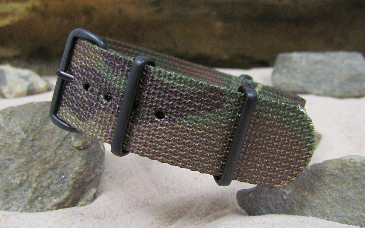 Col. Braddock | Camouflage | One-Piece | Nylon | PVD Hardware