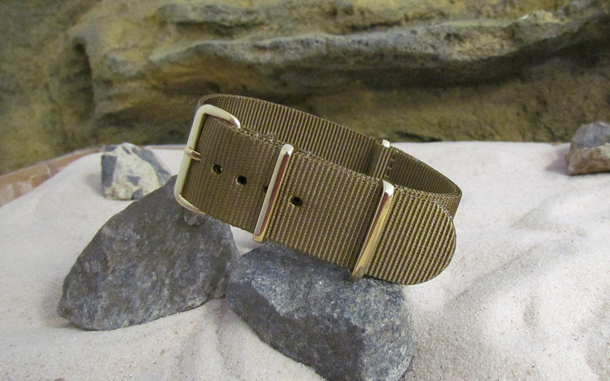 Platoon | Golden Brown | One-Piece | Nylon | Gold Hardware