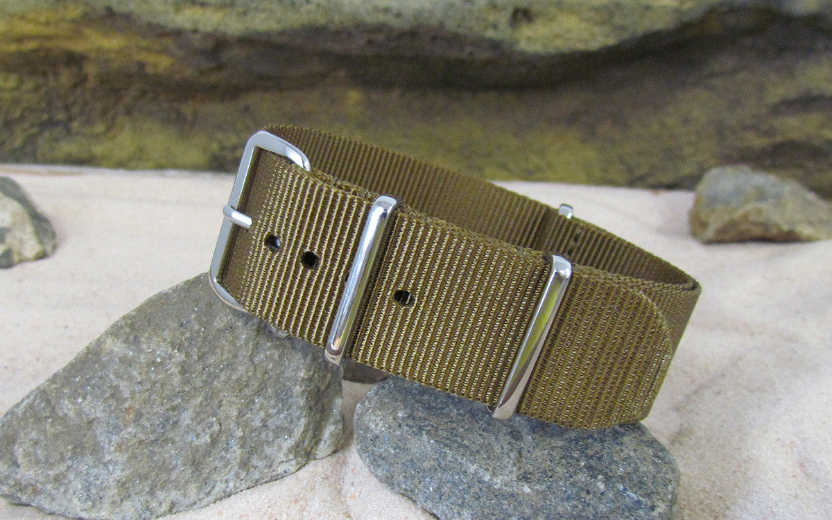 Platoon | Golden Brown | One-Piece | Nylon | Polished Hardware