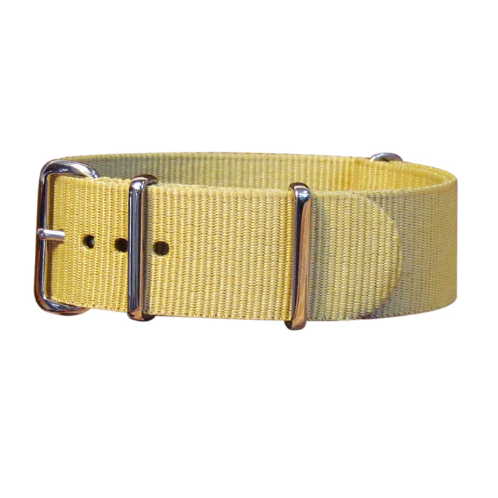 Desert Dweller Ballistic Nylon Watch Strap w/ Polished Hardware