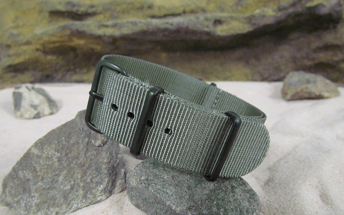 Destroyer | Gray-Green | One-Piece | Nylon | PVD Hardware