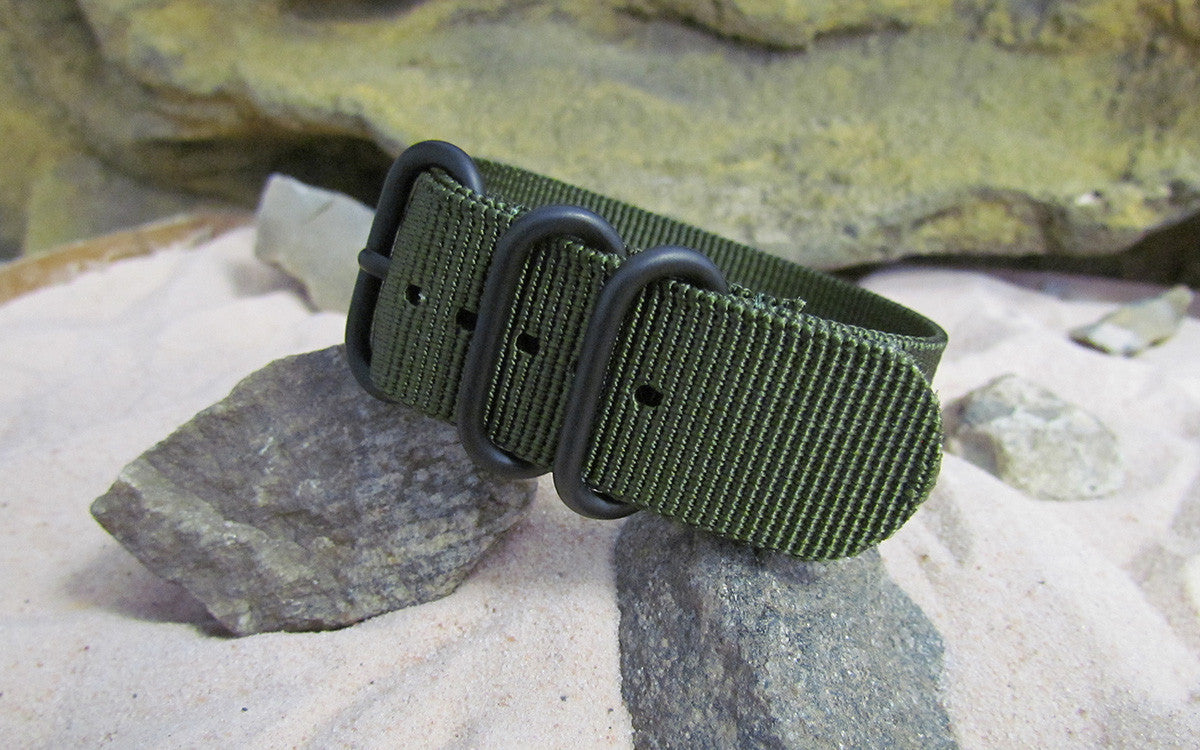Infantry Z3™ | Olive Green | One-Piece | Nylon | PVD Hardware