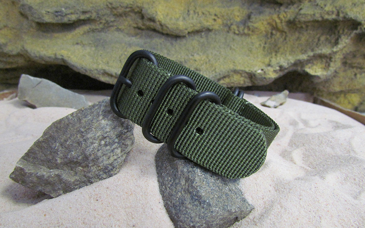 Infantry XL Z5™ | Olive Green | One-Piece | Nylon | PVD Hardware