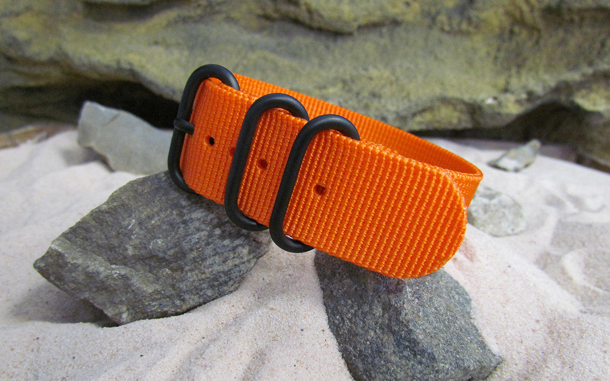 Inmate Orange Z3™ | One-Piece | Nylon | PVD Hardware