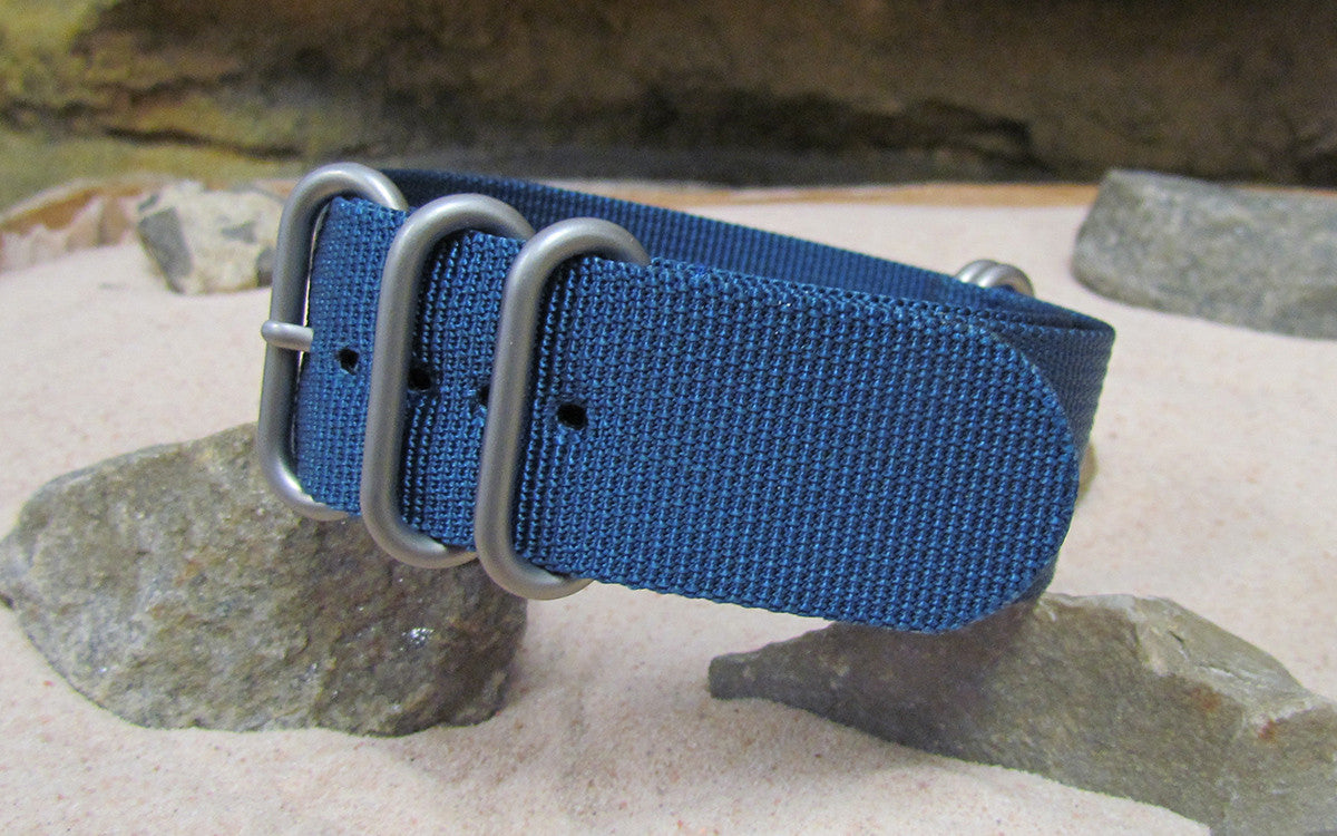 Mediterranean XII Z5™ Ballistic Nylon Watch Strap w/ Matte Hardware 26mm