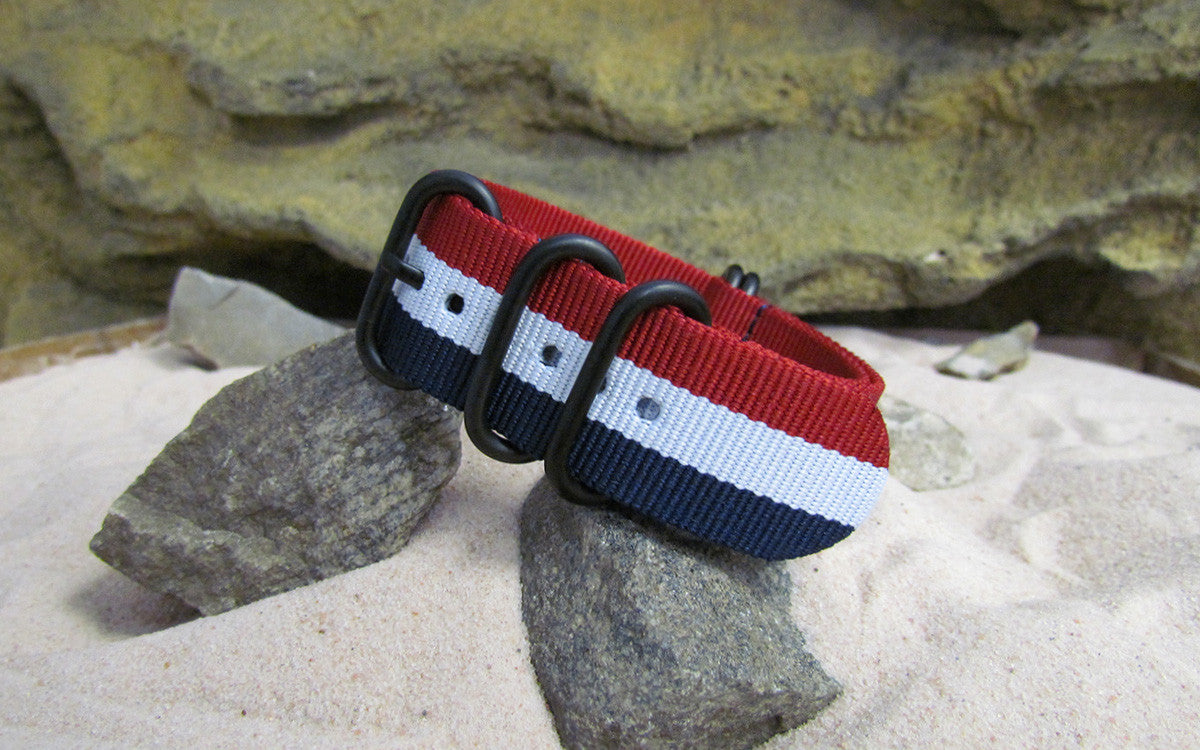 Patriot XL Z5™ | Red & White & Blue | One-Piece | Nylon | PVD Hardware