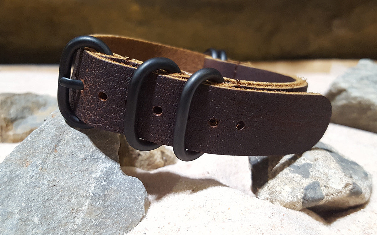 Rancher Z5™ | Dark Brown | One-Piece | Leather | PVD Hardware