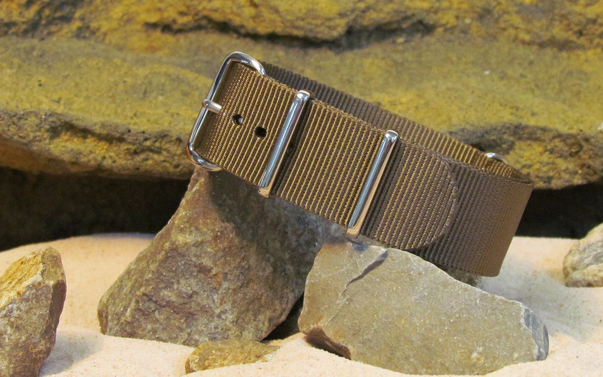 Berenger | Light Brown | One-Piece | Nylon | Polished Hardware