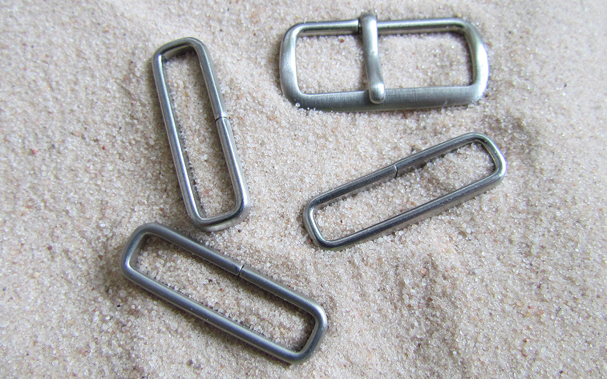 Brushed Finish Ballistic Nylon Hardware 20mm