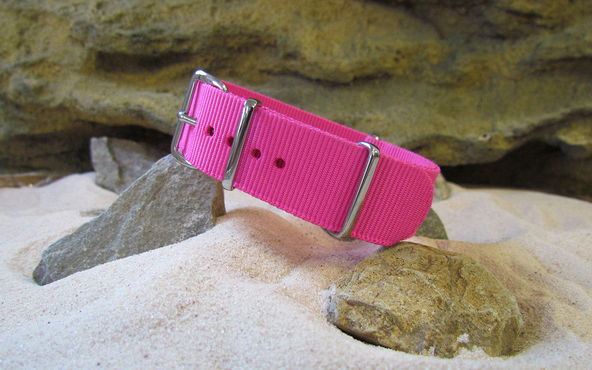 Rave | Pink | One-Piece | Nylon | Polished Hardware