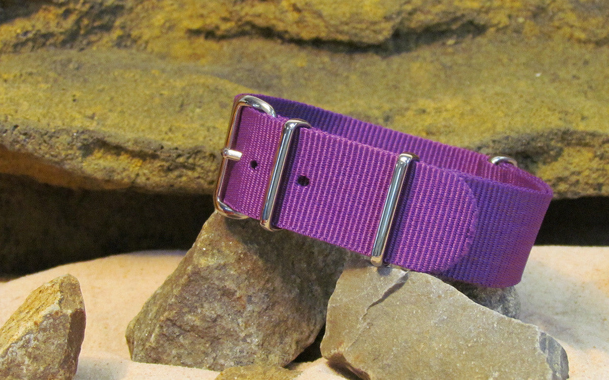 Purple Heart | One-Piece | Nylon | Polished Hardware