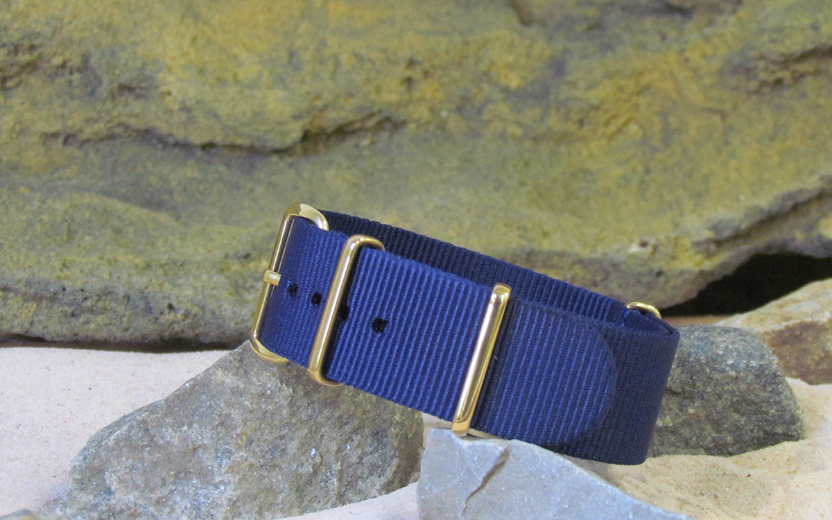 Pacific Blue | One-Piece | Nylon | Gold Hardware