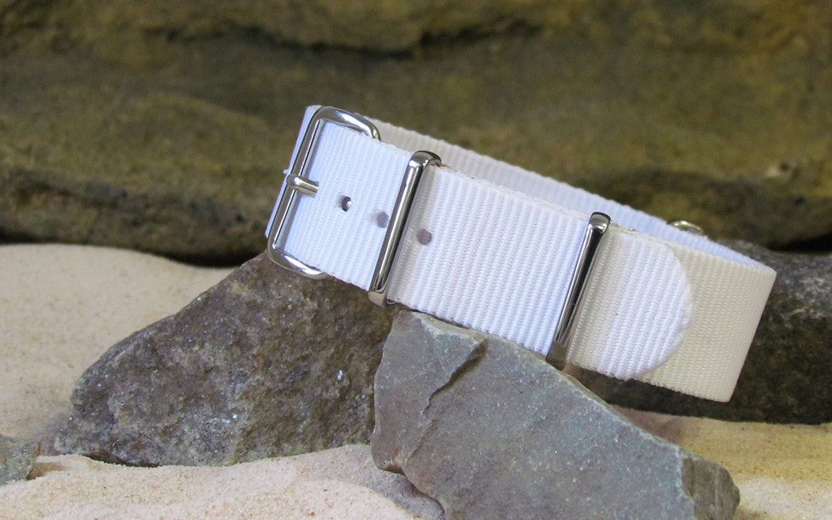 Paranormal White | One-Piece | Nylon | Polished Hardware