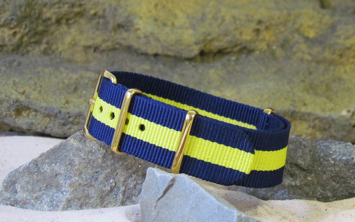 SEAL | Navy & Yellow | One-Piece | Nylon | Gold Hardware