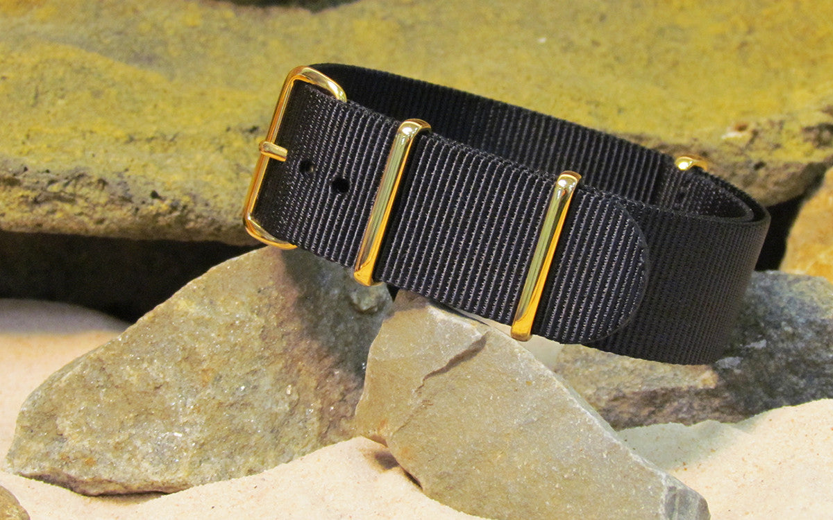 Ballistic Nylon's w/ Gold Hardware