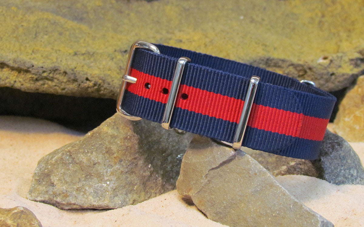 Striped Ballistic Nylon's with Polished Hardware