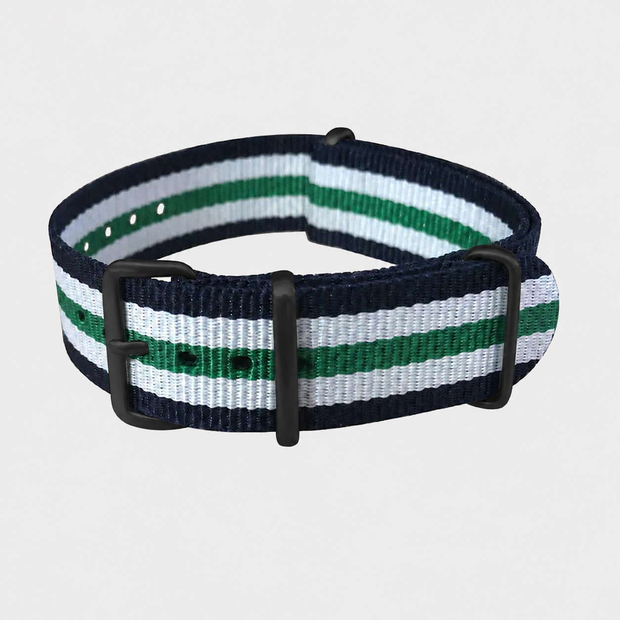 Aurora II | Navy & White & Green | One-Piece | Nylon | PVD Hardware