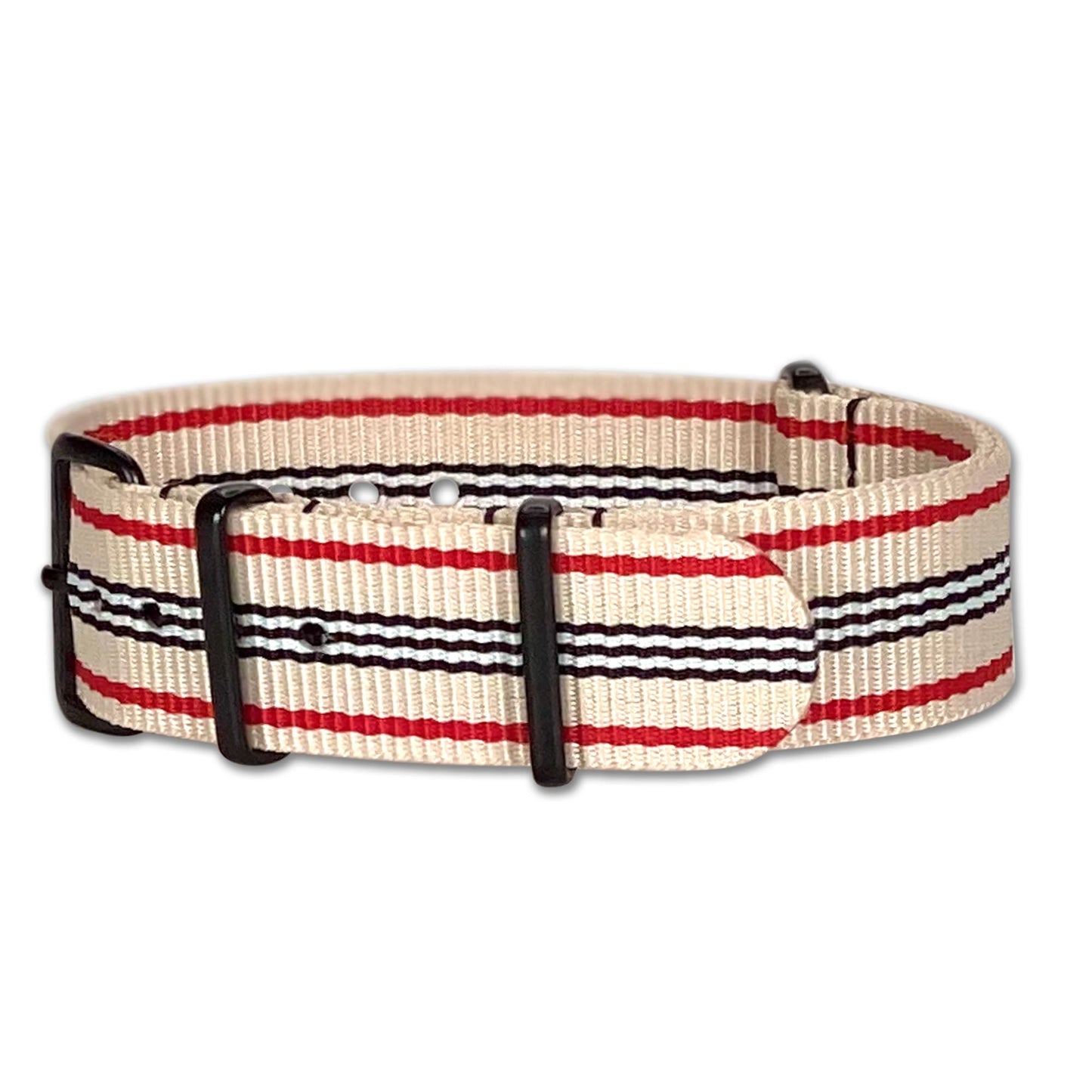 Colonial Ballistic Nylon Watch Strap w/ PVD Hardware