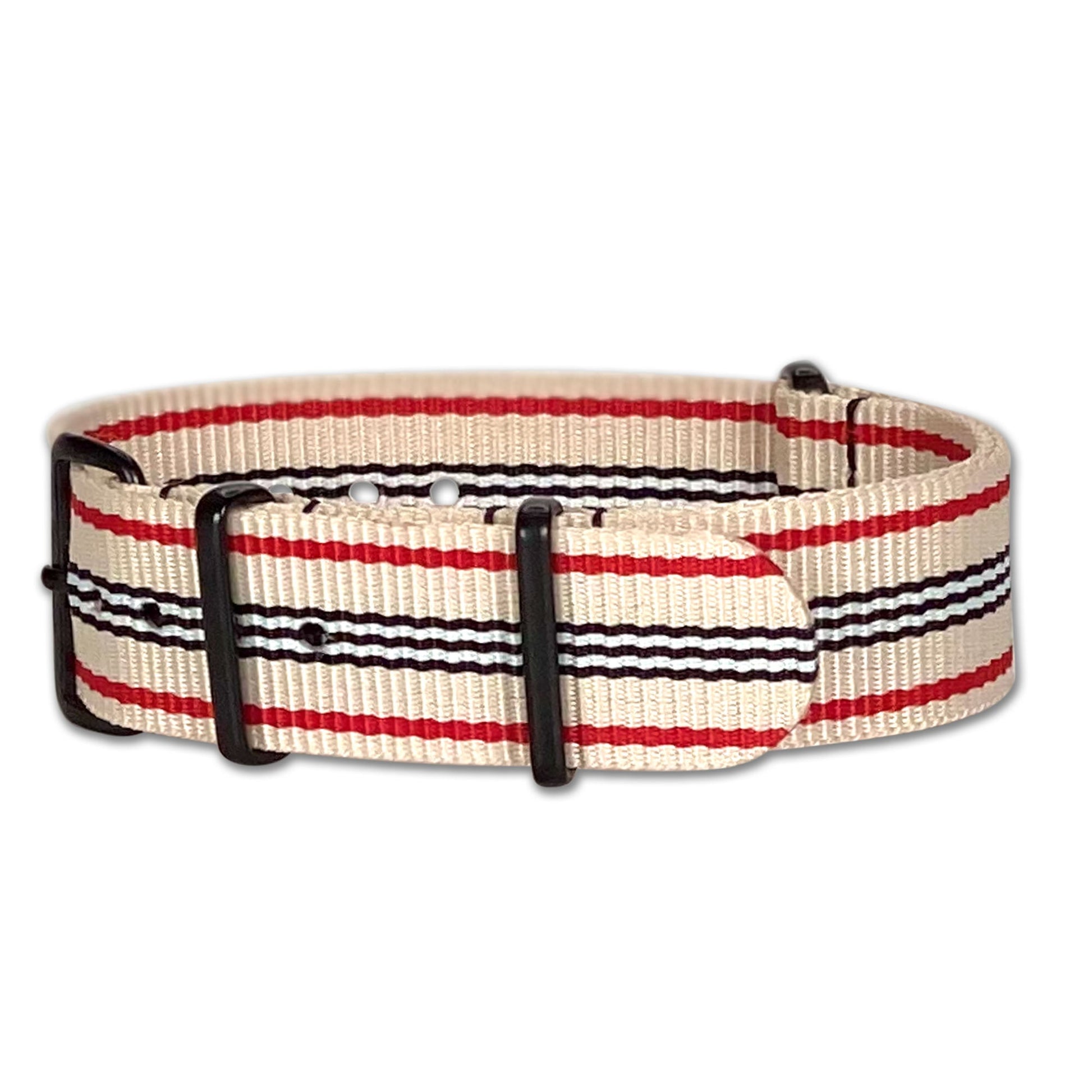 Colonial Ballistic Nylon Watch Strap w/ PVD Hardware