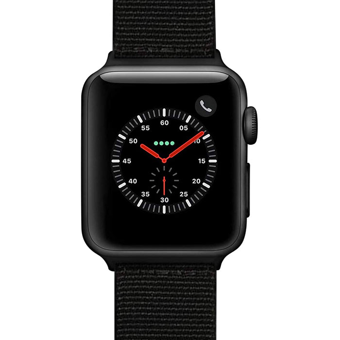 Black-Ops Two Piece Ballistic Nylon Watch Band | Compatible with Apple Watch