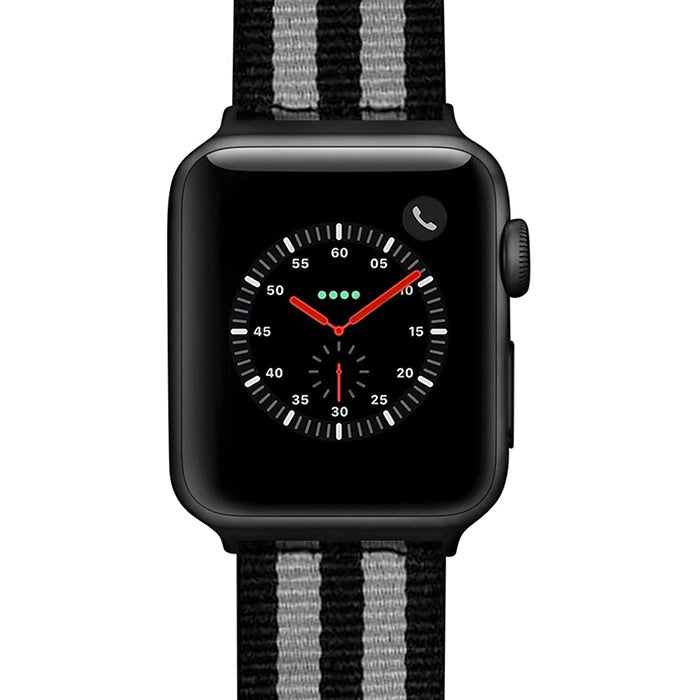 Classic Bond Two Piece Ballistic Nylon Watch Band | Compatible with Apple Watch