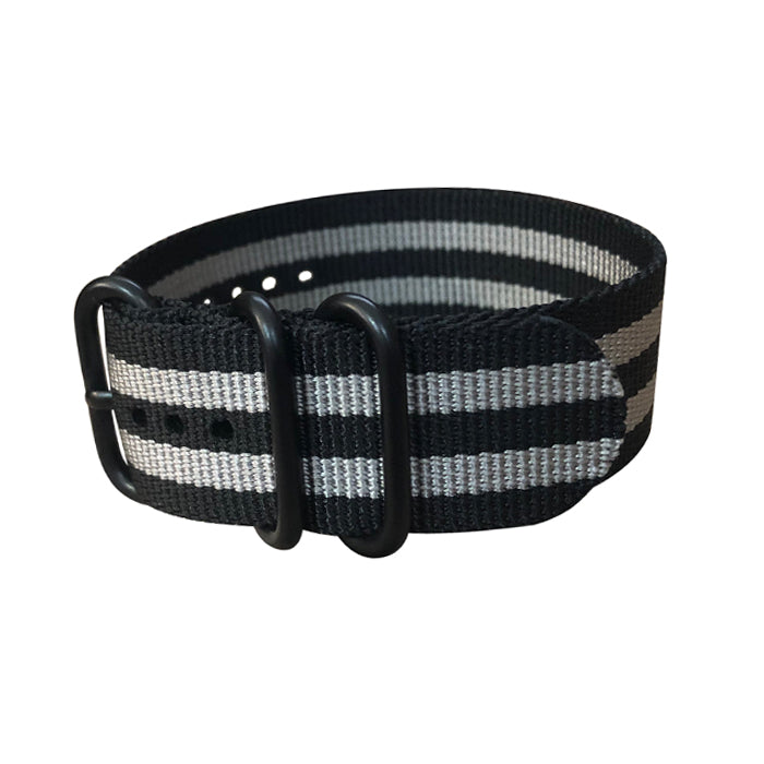 Classic Bond Z3™ Ballistic Nylon Watch Strap w/ PVD Hardware