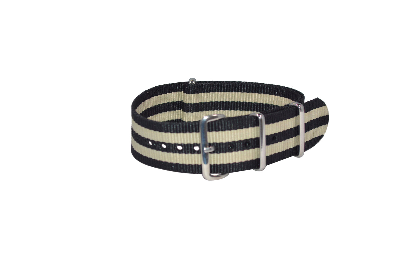 Desert-Ops | Black & Tan | One-Piece | Nylon | Polished Hardware